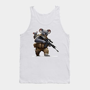 Tactical Koala Tank Top